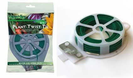Plant twist ties are great for training young cannabis plants, or any bendy thin stems.