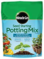 Get Miracle Gro Seed Starting Potting Mix on Amazon.com!