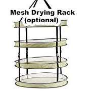 Drying racks are a convenient way to dry your cannabis with less worry about mold