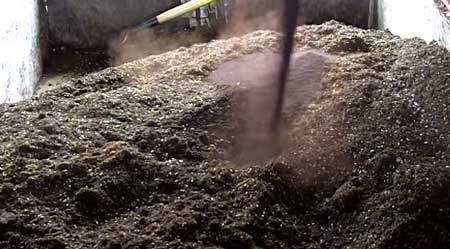 Add Blood Meal to cannabis super soil pile