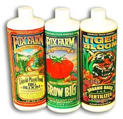 Fox Farms nutrient trio is a good nutrient system for growing cannabis