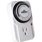 Get an electrical timer to set your grow lights on a schedule