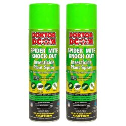 Doktor Doom spider mite knockout spray for cannabis pests.