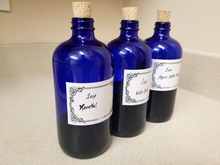 3 bottles of tincture ready to go!