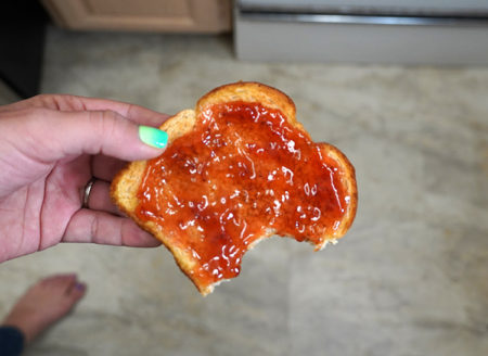 Or put a dollop of marijuana hash oil on a piece of toast.