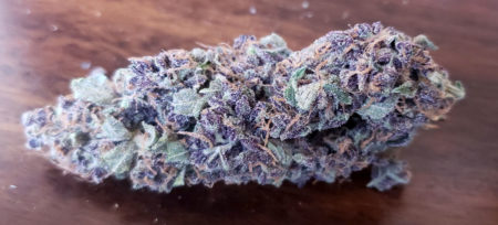 Cookies n Chem autoflowering cannabis purple buds