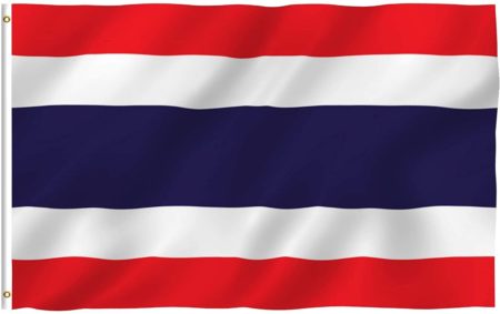 Thailand flag - In Thailand, cannabis has been legalized for cultivation