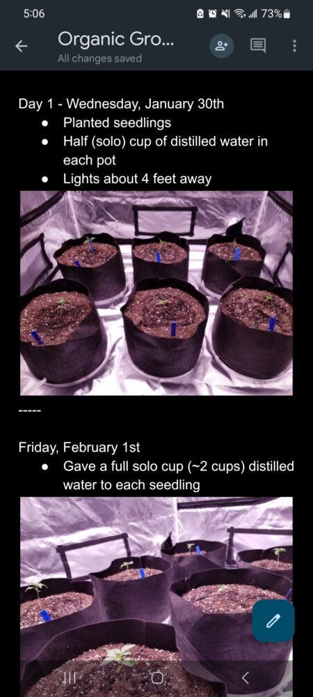 Taking notes about your grow (even very basic ones) can be helpful later. These days I usually make a Google Doc for each new grow and take a quick note here and there from my phone, often snapping a picture for reference. But even that's relatively high tech. Before that, I would write entries on a piece of paper and that worked great too.