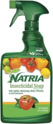 Natria is an insecticidal soap that is effective at many common cannabis pests or problems like Aphids, Barnacles, Broad mites & Russet mites, Crickets, Grasshoppers, Leafhoppers, Mealy bugs, Scales, Spider mites, Thrips, Whiteflies, White Powdery Mildew