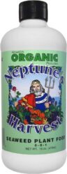 Get "Neptune's Harvest" on Amazon. This is a helpful cannabis root extract made out of kelp.