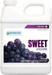 Get Botanicare Sweet Grape cannabis flowering supplement to give cannabis buds a "grape" smell and flavor