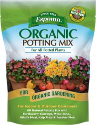 Get Espoma Organic Potting Soil Mix on Amazon - All Natural Potting Mix that's good for growing cannabis plants.