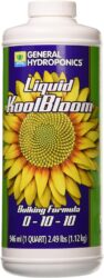 Liquid Koolbloom by General Hydroponics is a "Bulking" cannabis flowering supplement with high levels of P & K nutrients