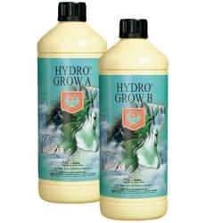 House & Garden Hydro A + B for growing cannabis in DWC - "Two-part base nutrient for drain-to-waste hydroponic systems"