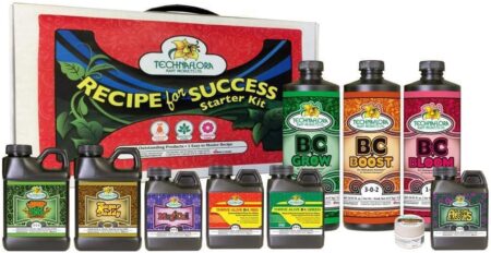 Technaflora "Recipe for Success" cannabis nutrients starter kit