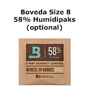 "Boveda 58" Humidipaks for cannabis curing in jars - formulated for curing and storing marijuana because it control humidity so RH automatically stays in the right range.