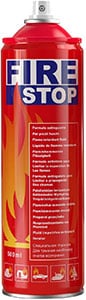 Fire Stop fire suppressor sprays out fires!