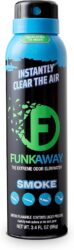 Smoke/Smell Eliminator Sprays like FunkAway, Zep, and Ozium