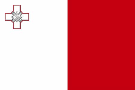 Malta Flag - The country of Malta legalized cannabis cultivation for adults