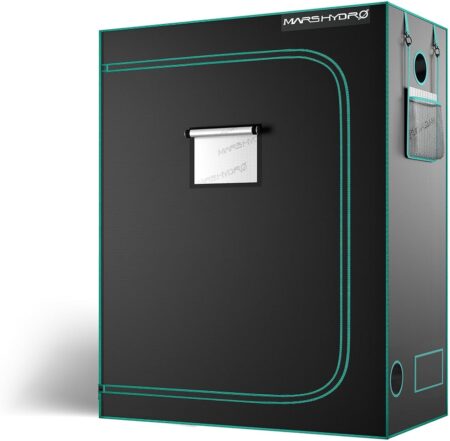 This Mars Hydro tent is a good fit for the Mars Hydro TSL-2000 LED grow light.