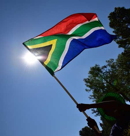 South Africa flag - South Africa legalized cannabis cultivation for adults