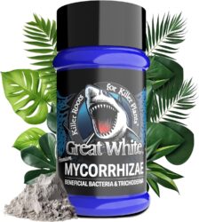 Great White is a root supplement that some cannabis growers find helpful for preventing root rot