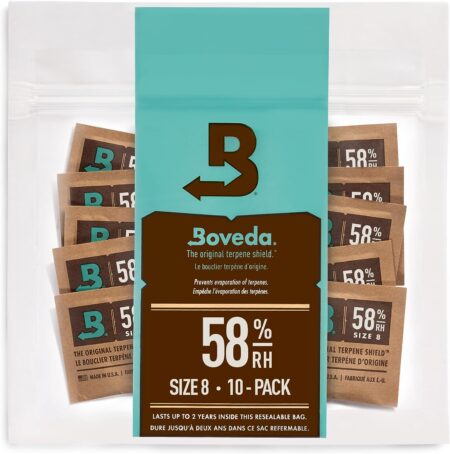 Boveda 58% Humidity Pack ("Humidipaks")