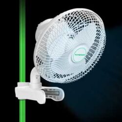 Vivosun clip-on fan is a great way to move air around your small cannabis grow tent