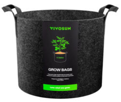 Vivosun fabric pots are a great plant pot for watering cannabis plants