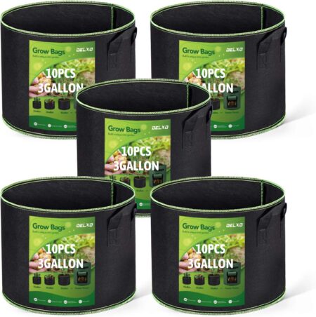 3-gallon fabric pots