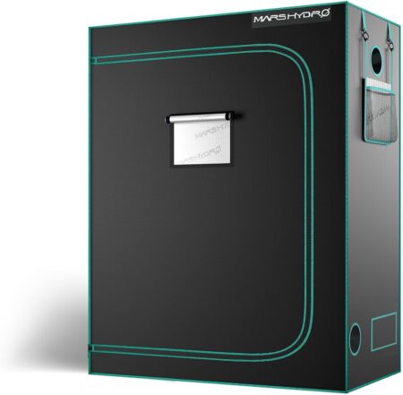 The Mars Hydro 2x4x6 grow tent is perfect for growing weed under a 315W CMH / LEC grow light