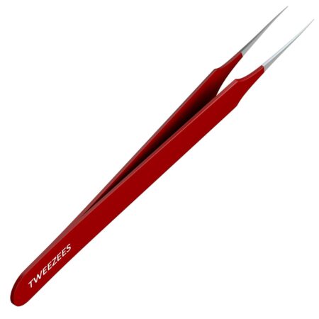 Pointy tweezers are perfect for a cannabis seedling emergency "surgery"