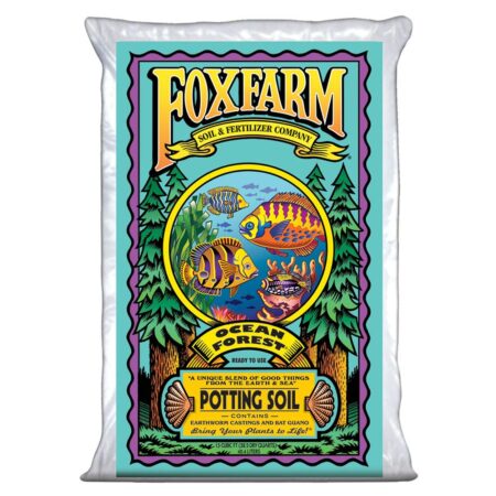 Ocean Forest potting soil by Fox Farm is a great soil for growing cannabis
