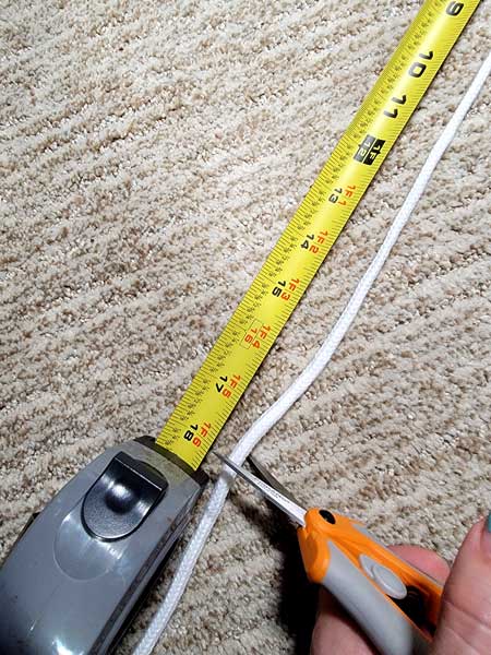 AC Infinity pot base instructions say to cut to 18" (45 cm) rope for a 5-gallon pot - pictures and directions at GrowWeedEasy.com