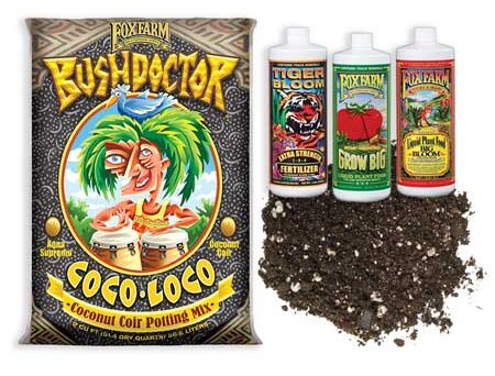 For Farm Bushdoctor Coco Loco soil for growing cannabis - grow journal by GrowWeedEasy.com