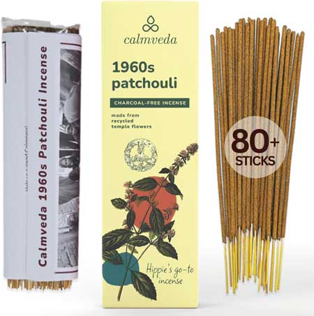 1960s Patchouli incense for hippies to cover up weed smell