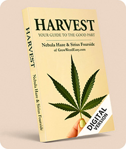 Digital book HARVEST - cannabis cultivation mastery by GrowWeedEasy.com