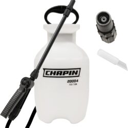 Chapin one-handed pressure sprayer can be used for foliar treatments